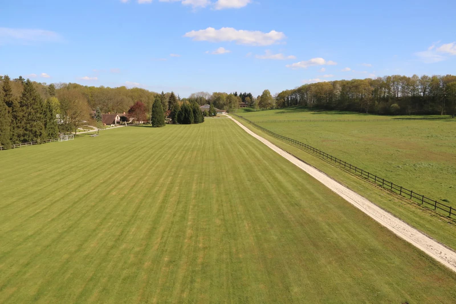 Piste de galop Haras Butte Ronde — sol POLY SOL Yvelines