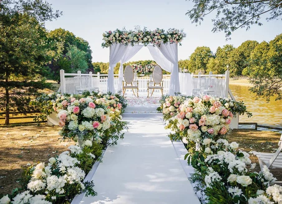Cérémonie de mariage au Domaine de la Butte Ronde — Yvelines