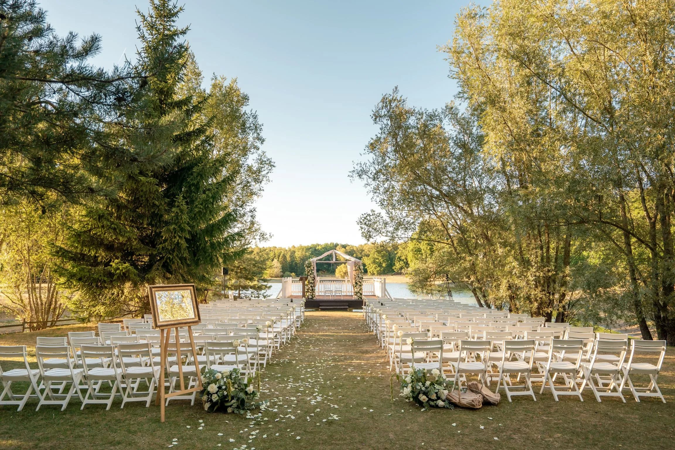 Île des Cérémonies — lieu de mariage en plein air Domaine de la Butte Ronde Yvelines