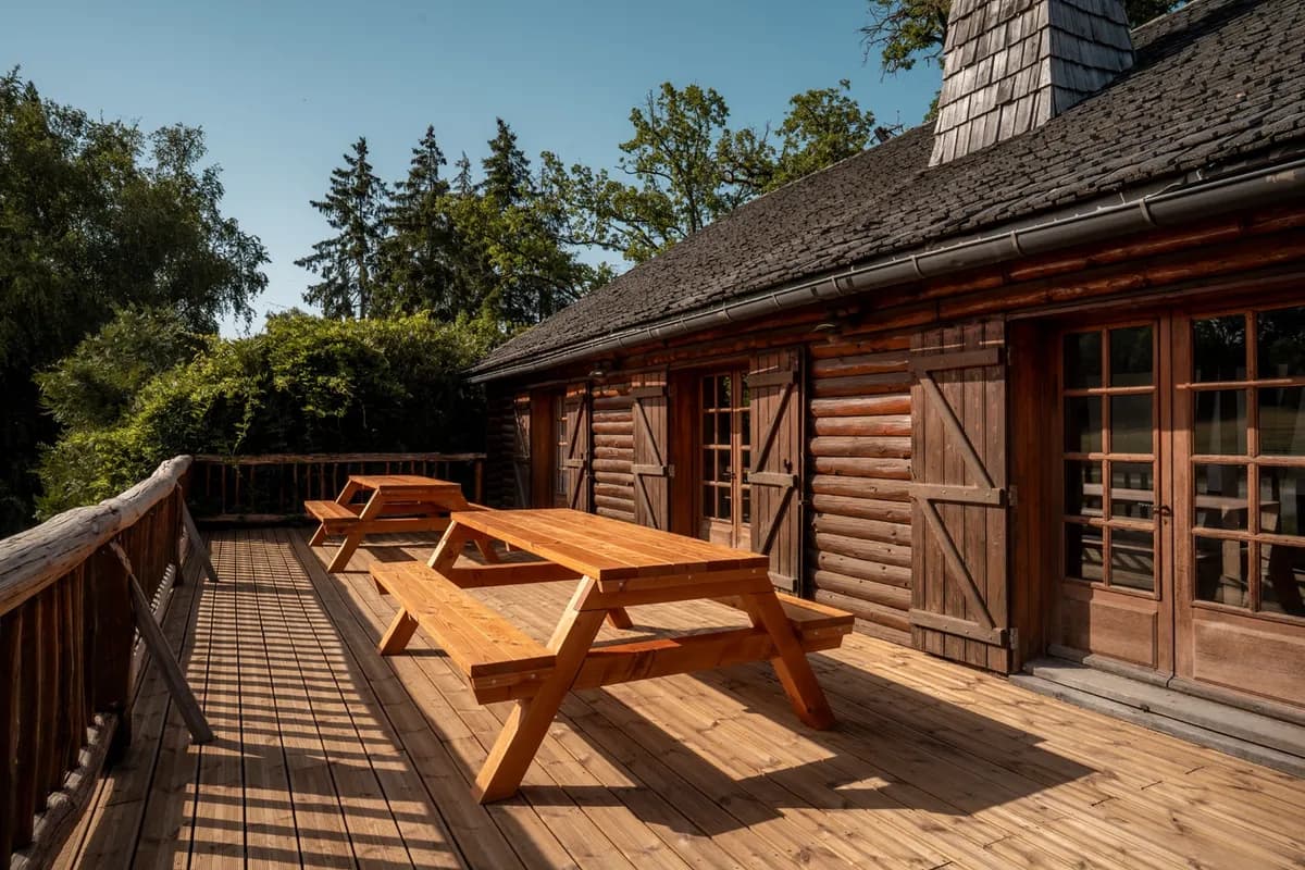 Terrasse du Lodge 
