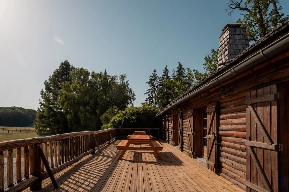 Terrasse du Lodge 