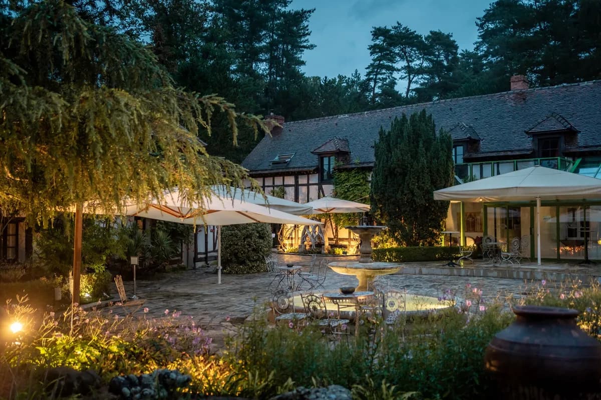 Hameau de nuit