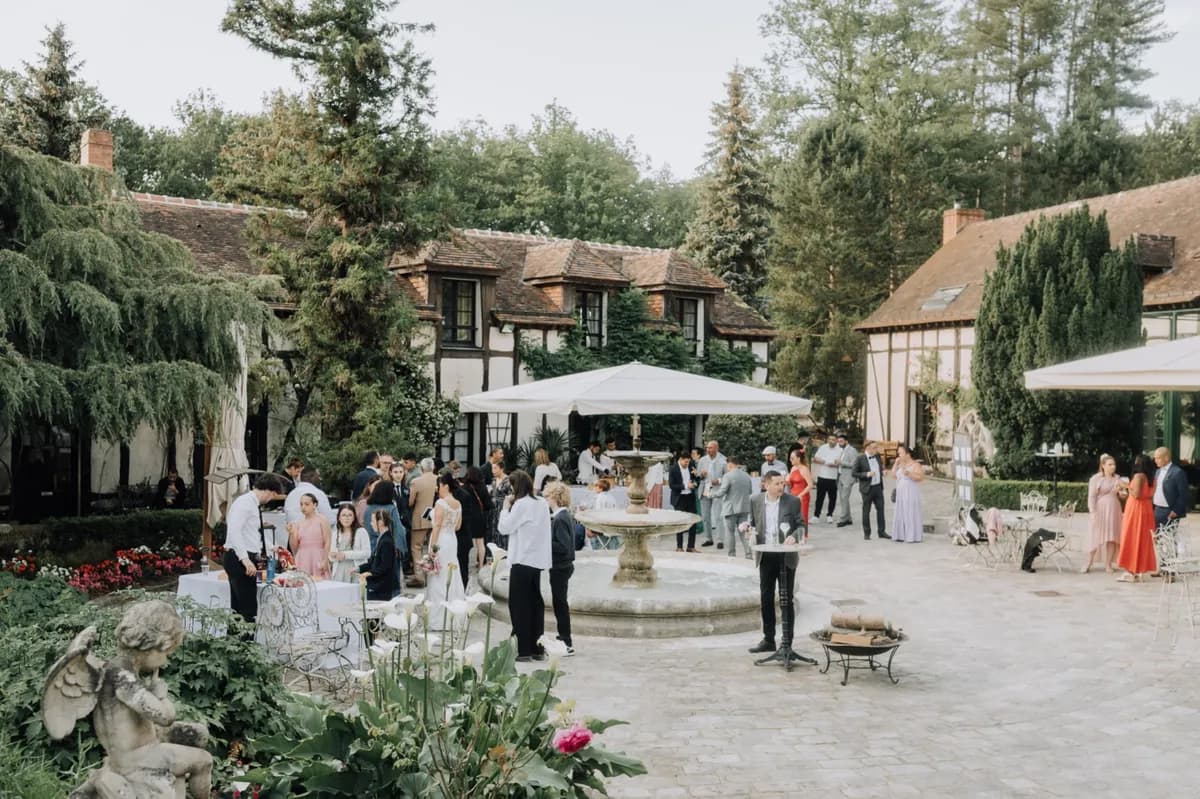 Reception au Hameau