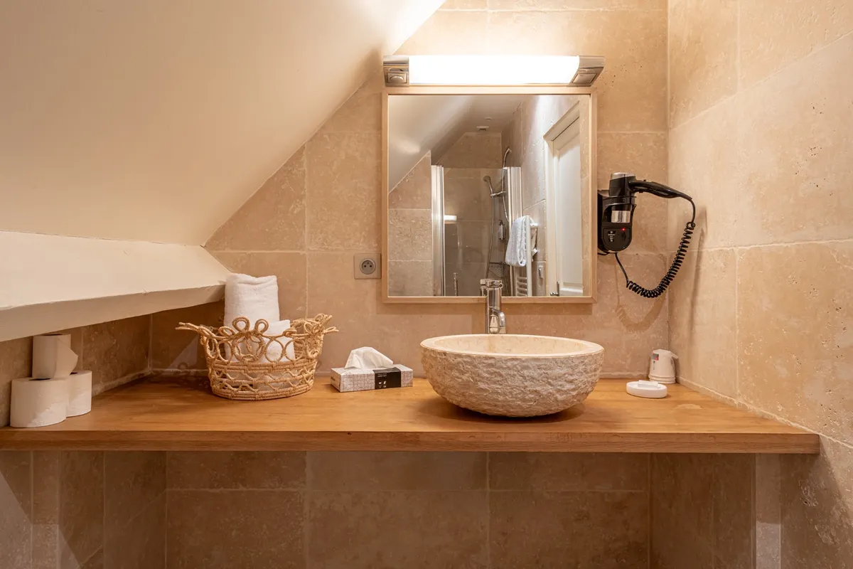 Salle de bain du Lodge