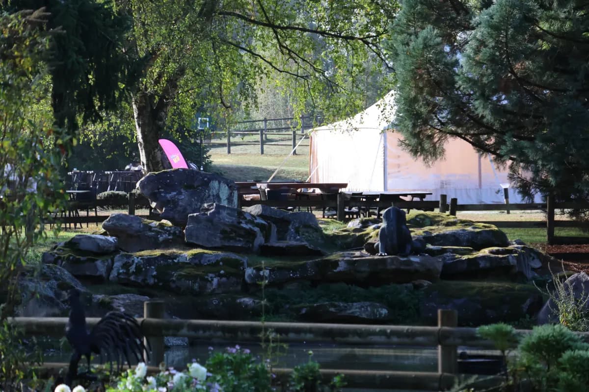 Tentes évènementielles Festival RH dans le Parc