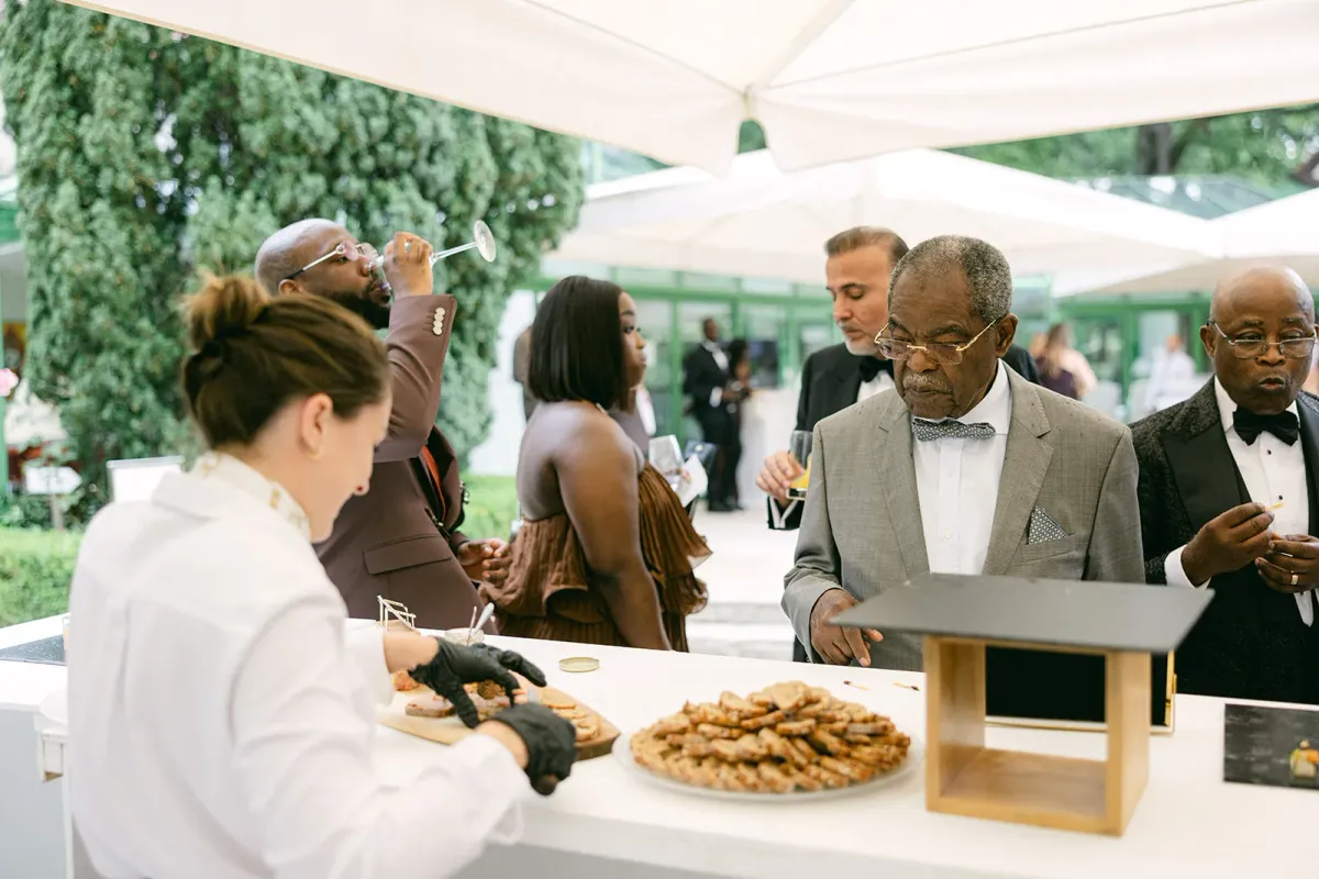 Entre mets et fragrances cocktail