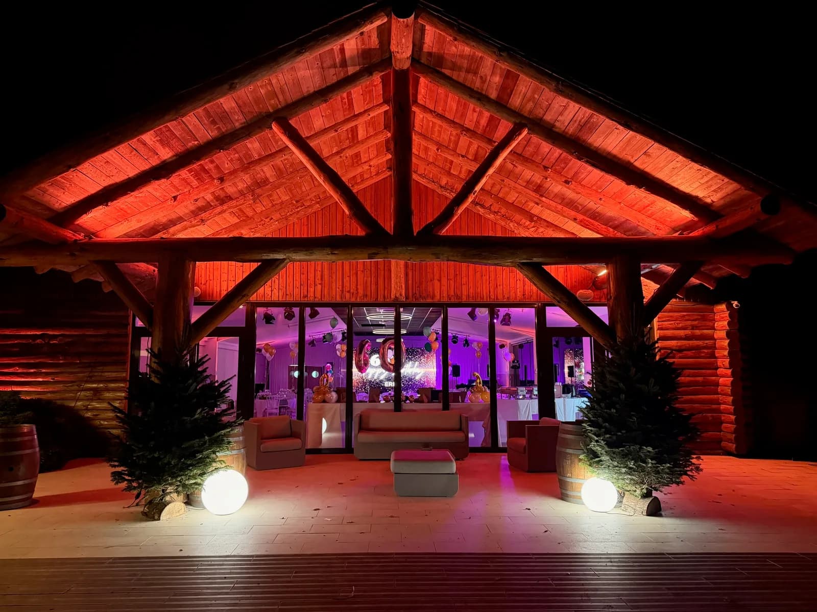 Grande Verrière pour Bar Mitsva — Domaine de la Butte Ronde