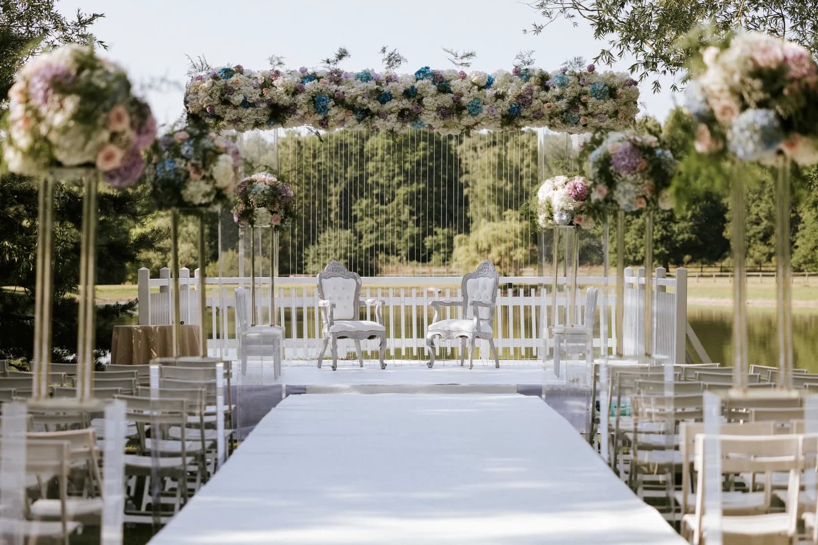 île des cérémonies — Domaine de la Butte Ronde