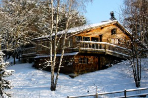 chalet neige